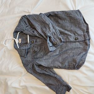 Toddler boy button-down shirt.